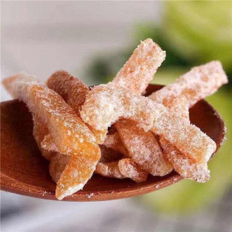 盐津九制陈皮健胃消食办公休闲小零食果脯蜜饯散装橘子皮儿童零食
